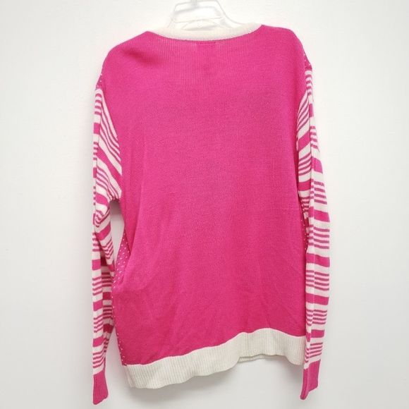 Forum Light Up Wreath Sweater Size Large - Picture 6 of 9